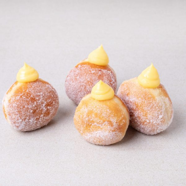 Lemon Custard Cream Donuts