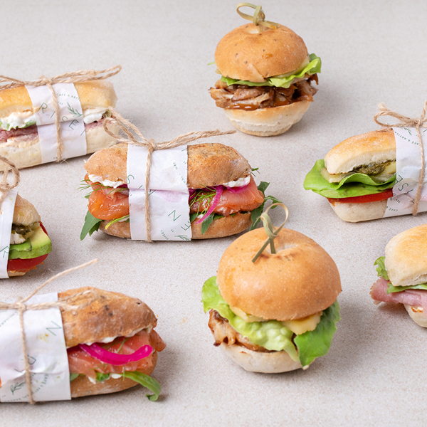 MINI GOURMET SANDWICHES