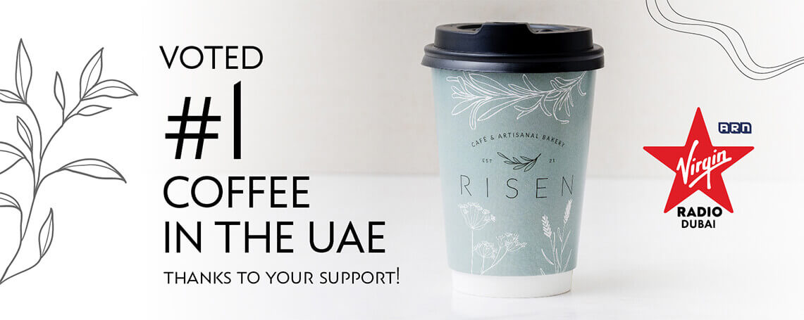 Voted #1 coffee in the UAE